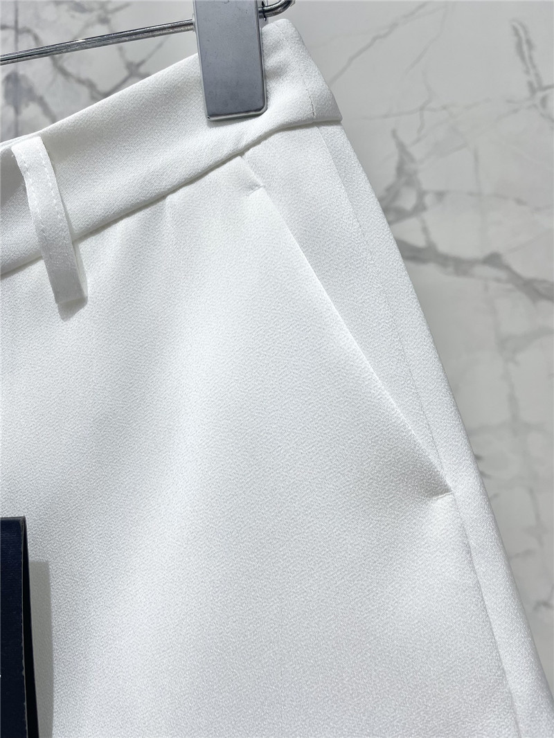 y51 acetate satin D1am0nd button shorts replica clothing