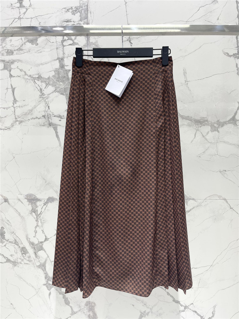 Balmain monogram skirt replica d&g clothing