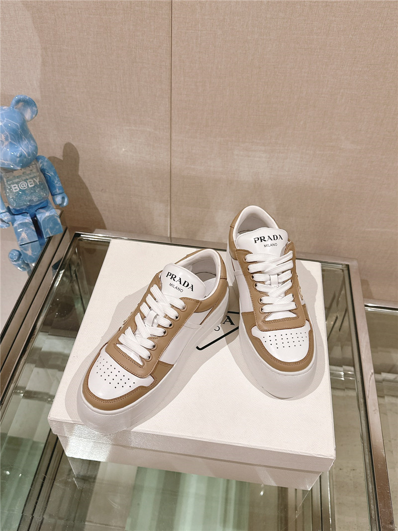 Pra*a lace-up platform sneakers