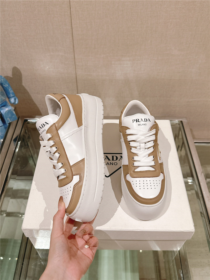 Pra*a lace-up platform sneakers