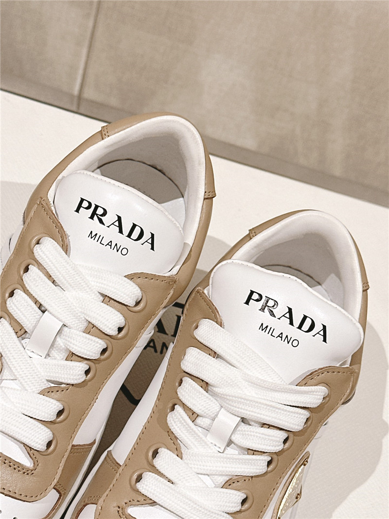 Pra*a lace-up platform sneakers