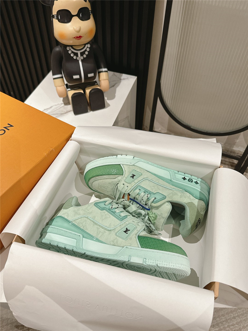 l0vis Vvtt0n lv trainer sneakers green for women