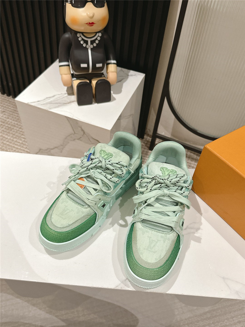 l0vis Vvtt0n lv trainer sneakers green for women
