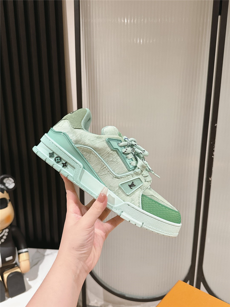 l0vis Vvtt0n lv trainer sneakers green for women