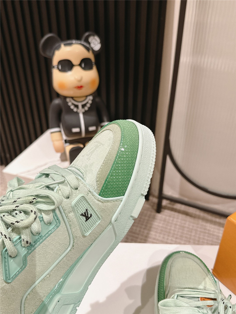 l0vis Vvtt0n lv trainer sneakers green for women