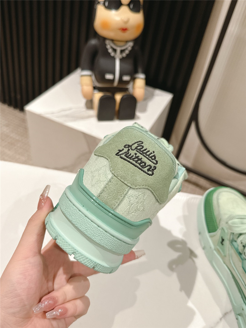 l0vis Vvtt0n lv trainer sneakers green for women