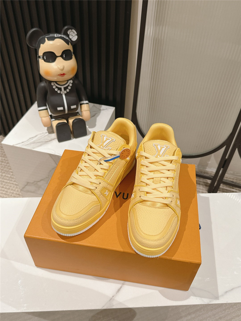 l0vis Vvtt0n lv trainer sneakers yellow for women