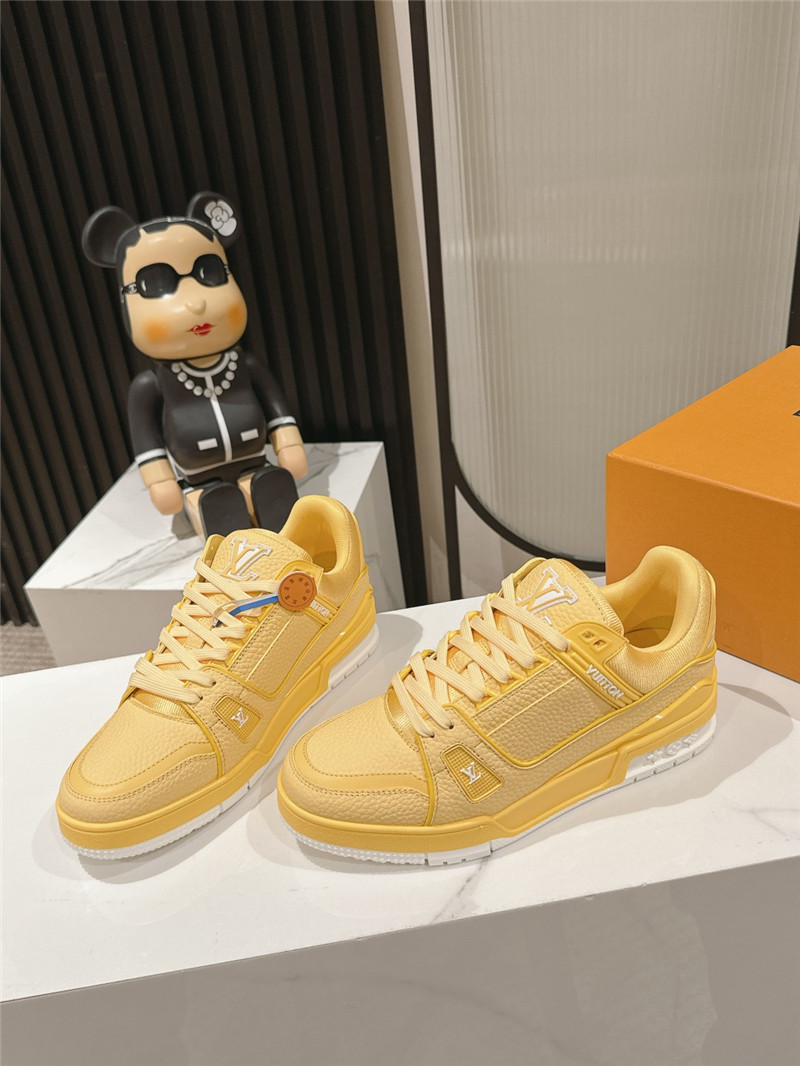 l0vis Vvtt0n lv trainer sneakers yellow for women