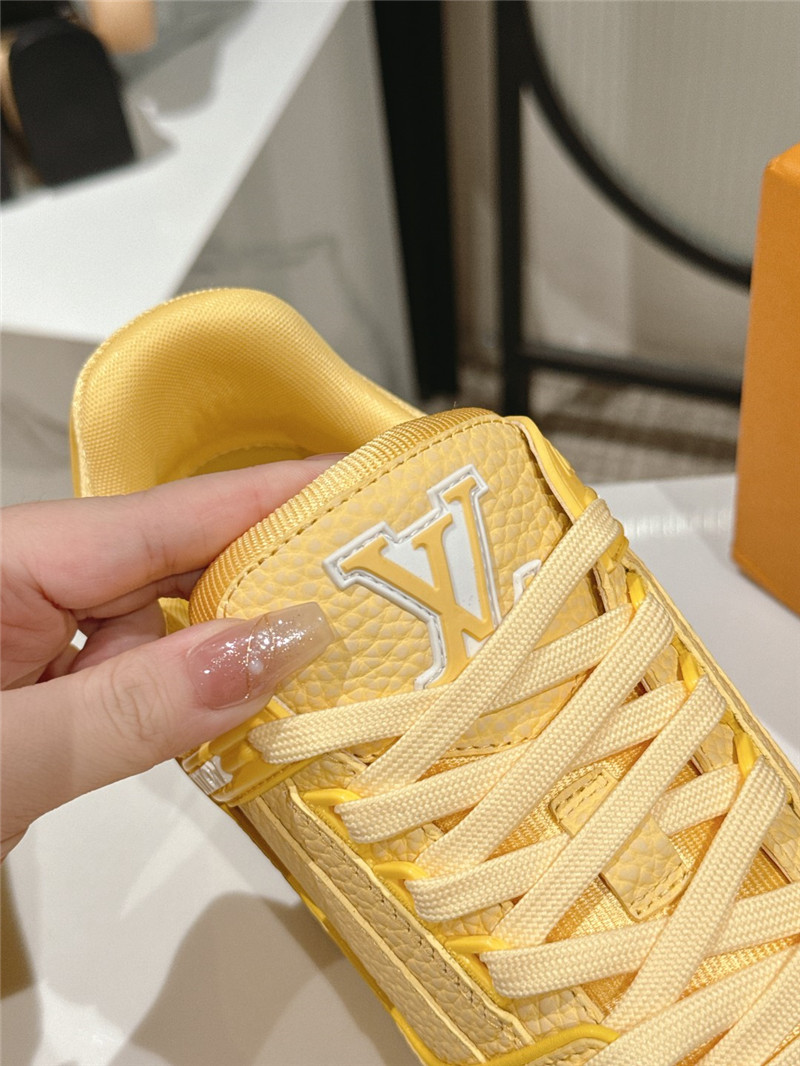 l0vis Vvtt0n lv trainer sneakers yellow for women
