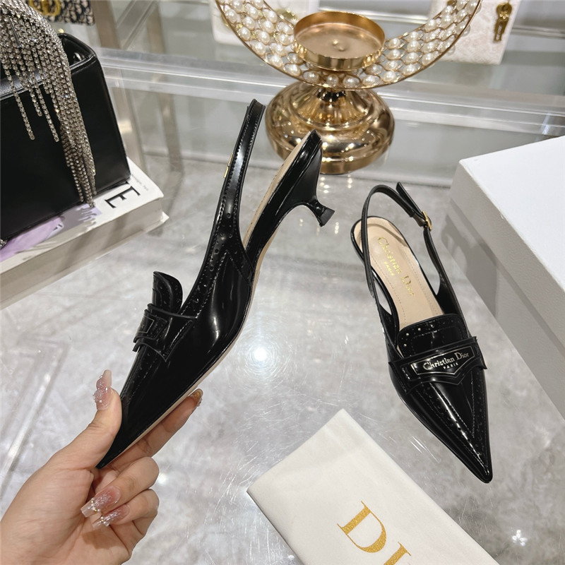 D10r boy slingback pump black