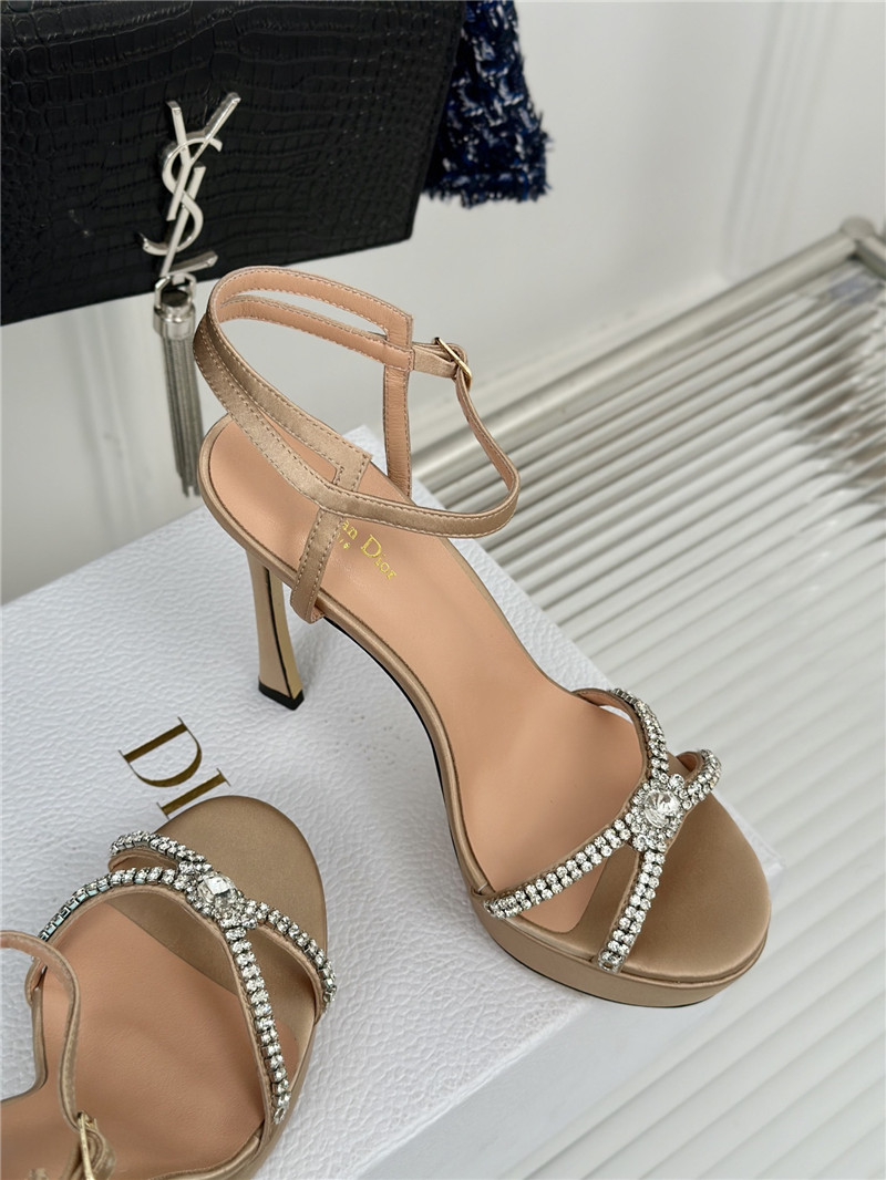 D10r chain platform high heel sandals replica shoes