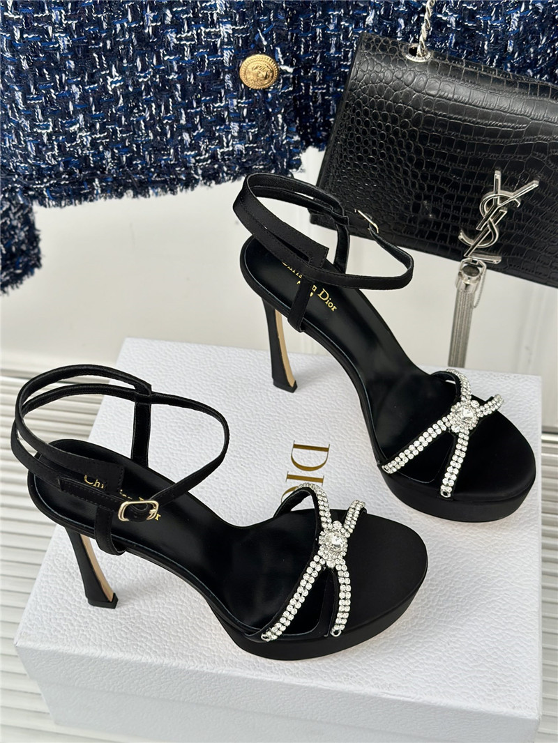 D10r chain platform high heel sandals replica shoes