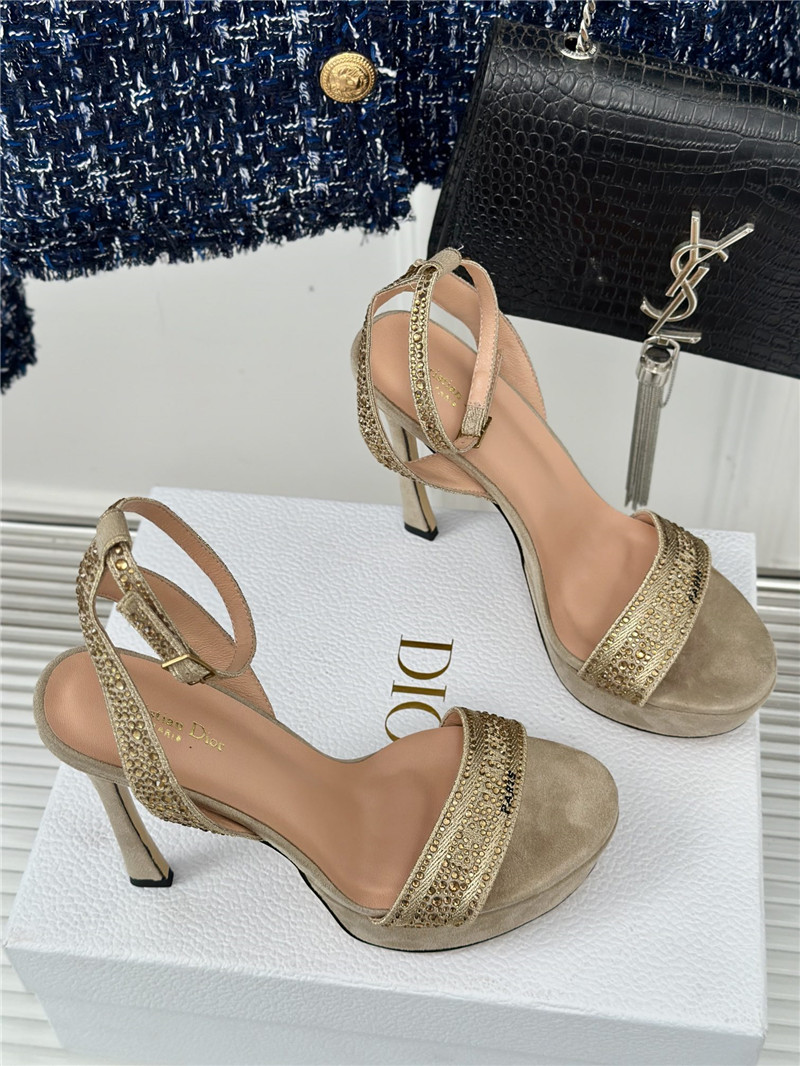 dior waterproof platform high heel sandals replica designer shoes
