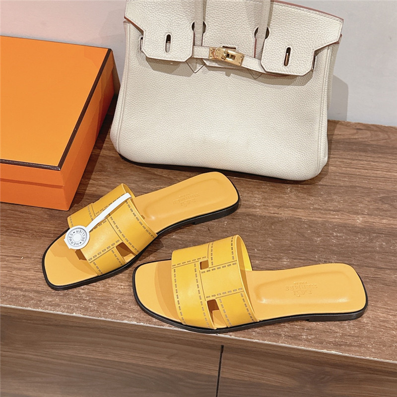 Hermès Idioma Sandal Women’s Yellow