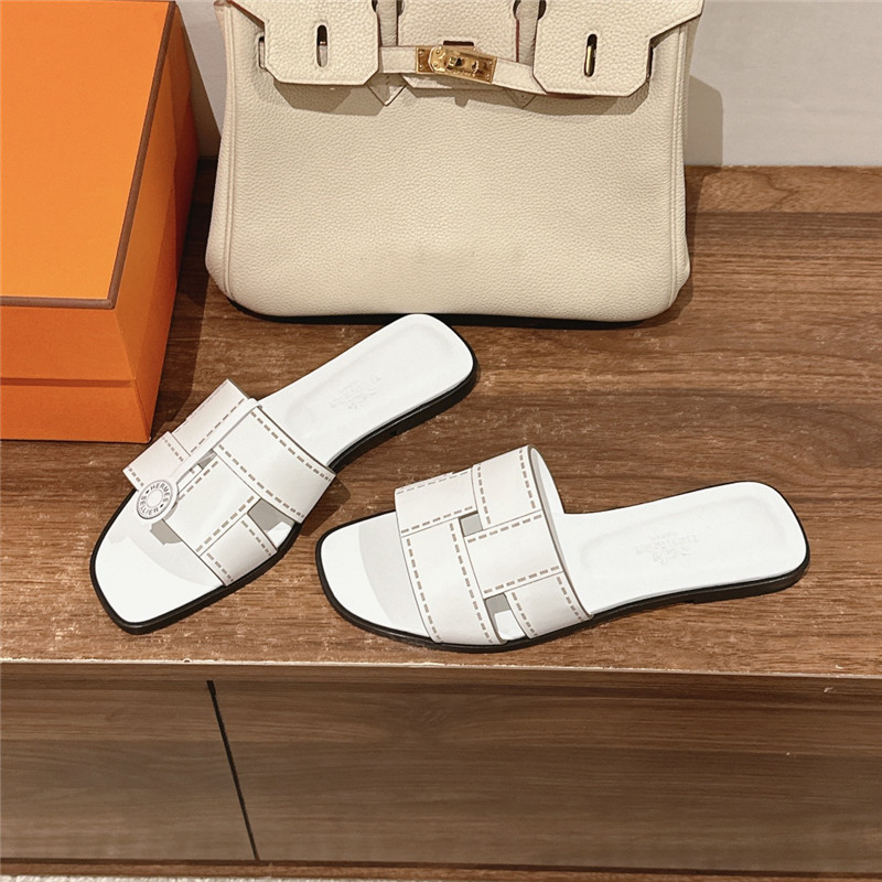 Hermès Idioma Sandal Women’s White