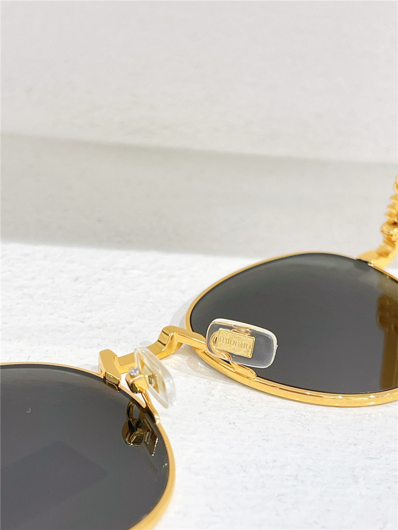 M1um1u retro round sunglasses