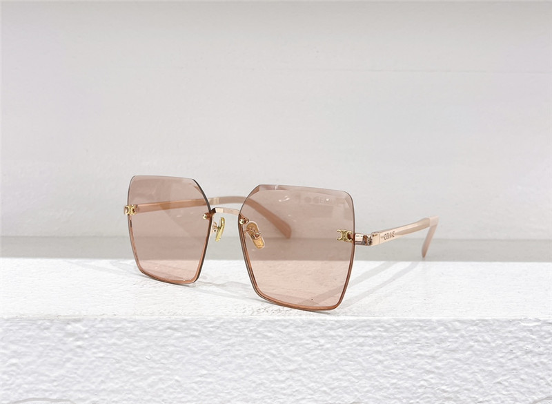 Ce1i*e rimless square sunglasses