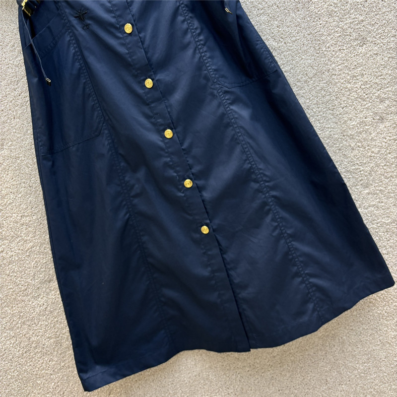 D10r short sleeve button dress replica clothes