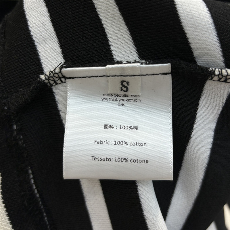 Pra*a triangle logo decorative striped suit replica d&g clothing