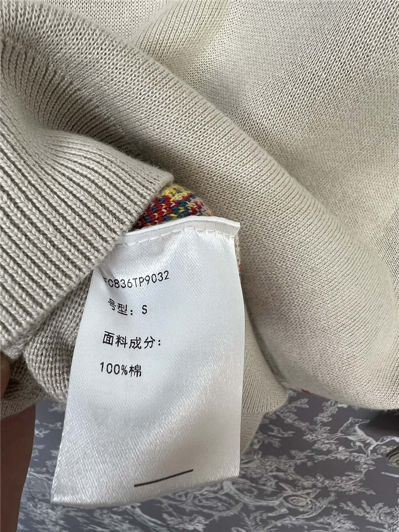 Pra*a argyle knit wool polo shirt