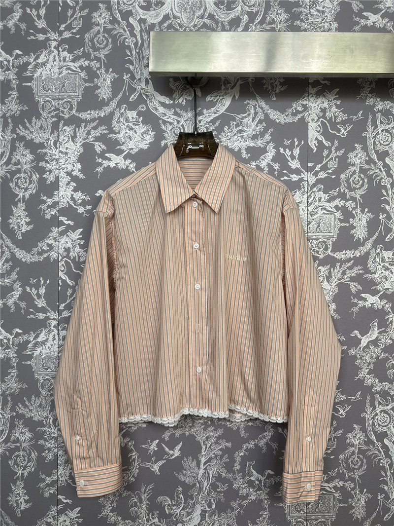 M1um1u new short shirt replica d&g clothing