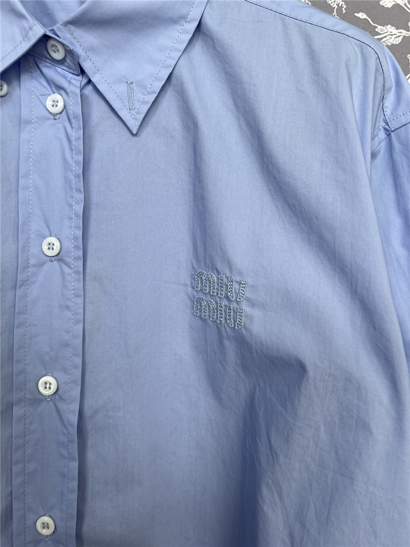 M1um1u new short shirt replica d&g clothing