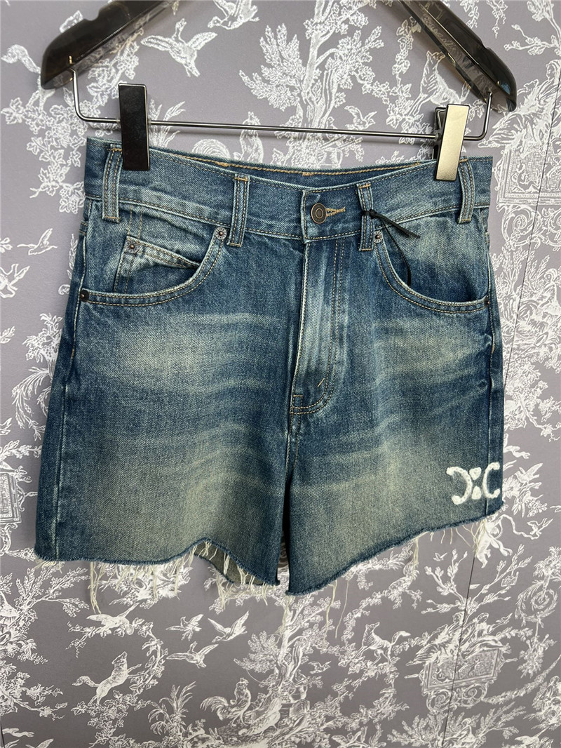 Ce1i*e denim shorts replica d&g clothing