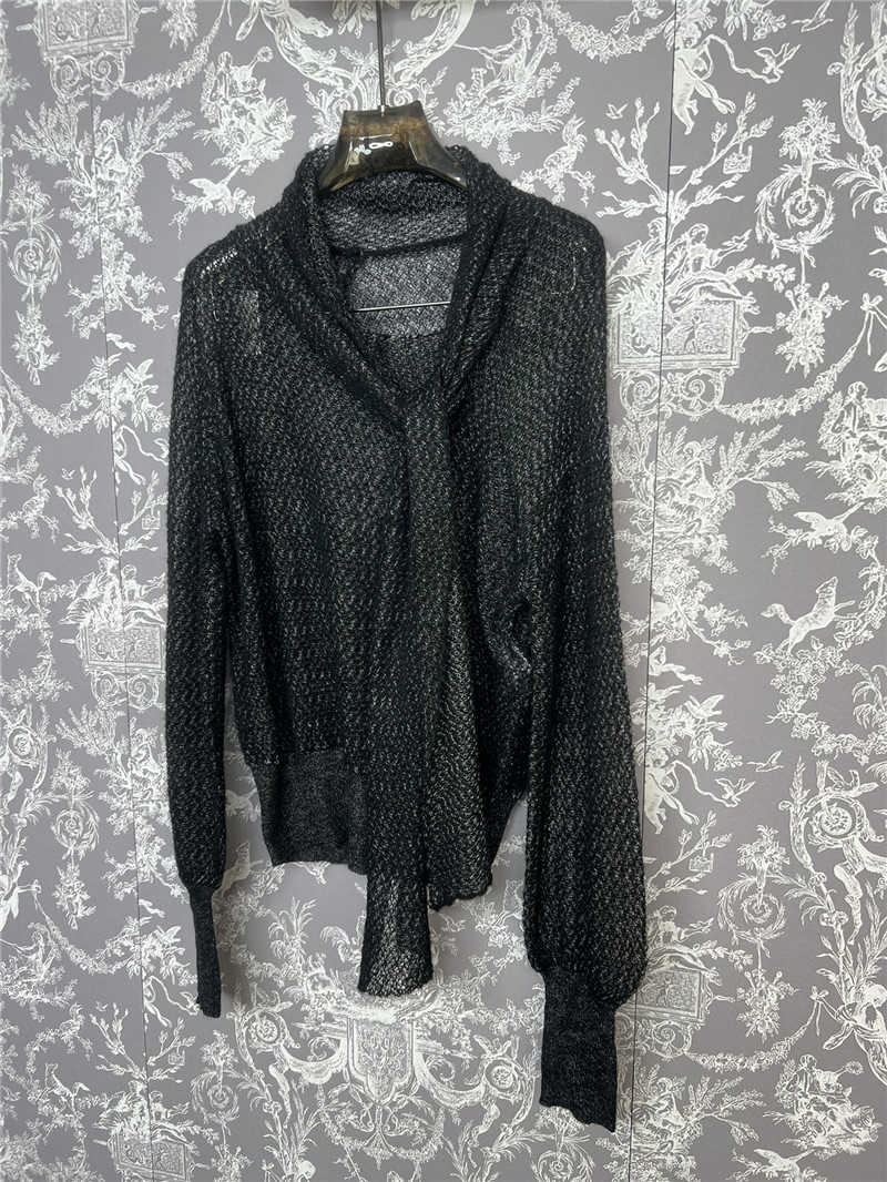 D10r knitted ribbon top replicas clothes