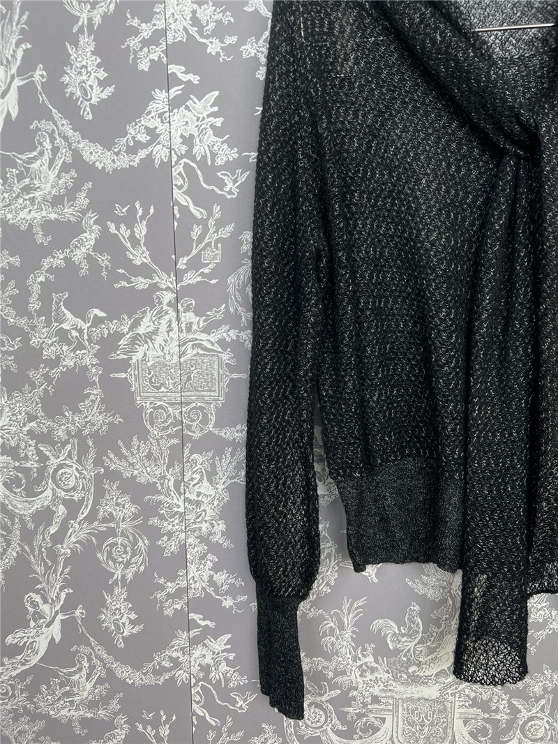 D10r knitted ribbon top replicas clothes