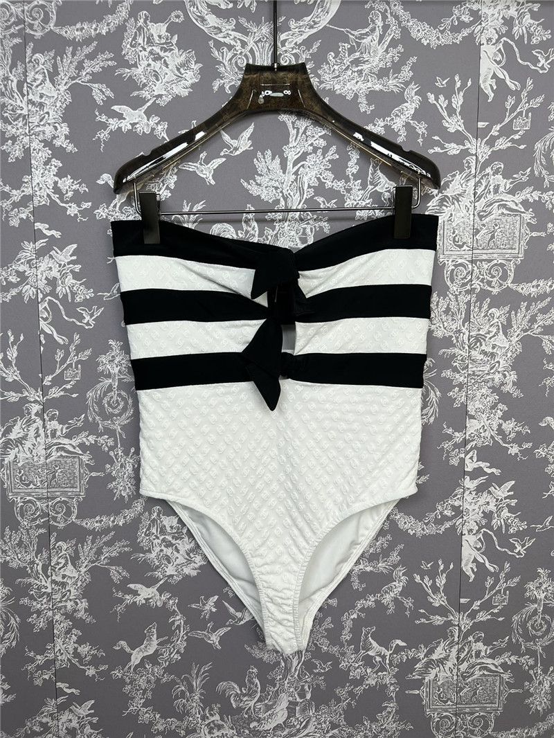 Ch**el new wrap swimsuit replica d&g clothing