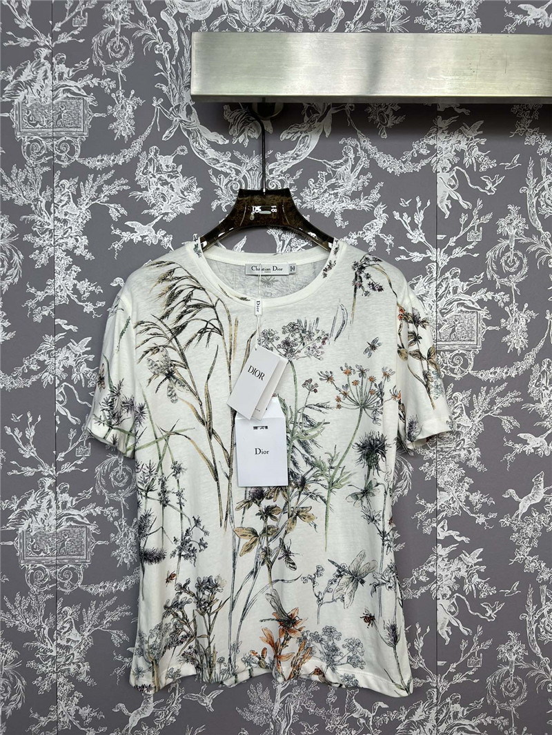 D10r new floral t-shirt replicas clothes