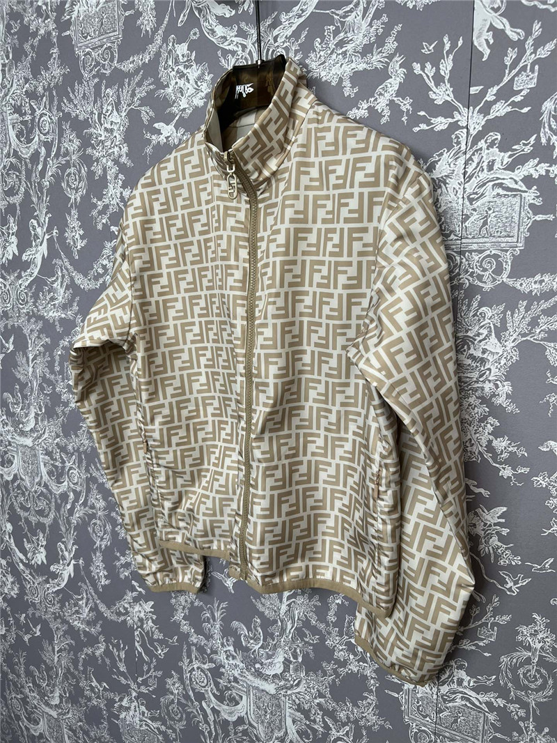 F**di new zipper windbreaker replica clothes