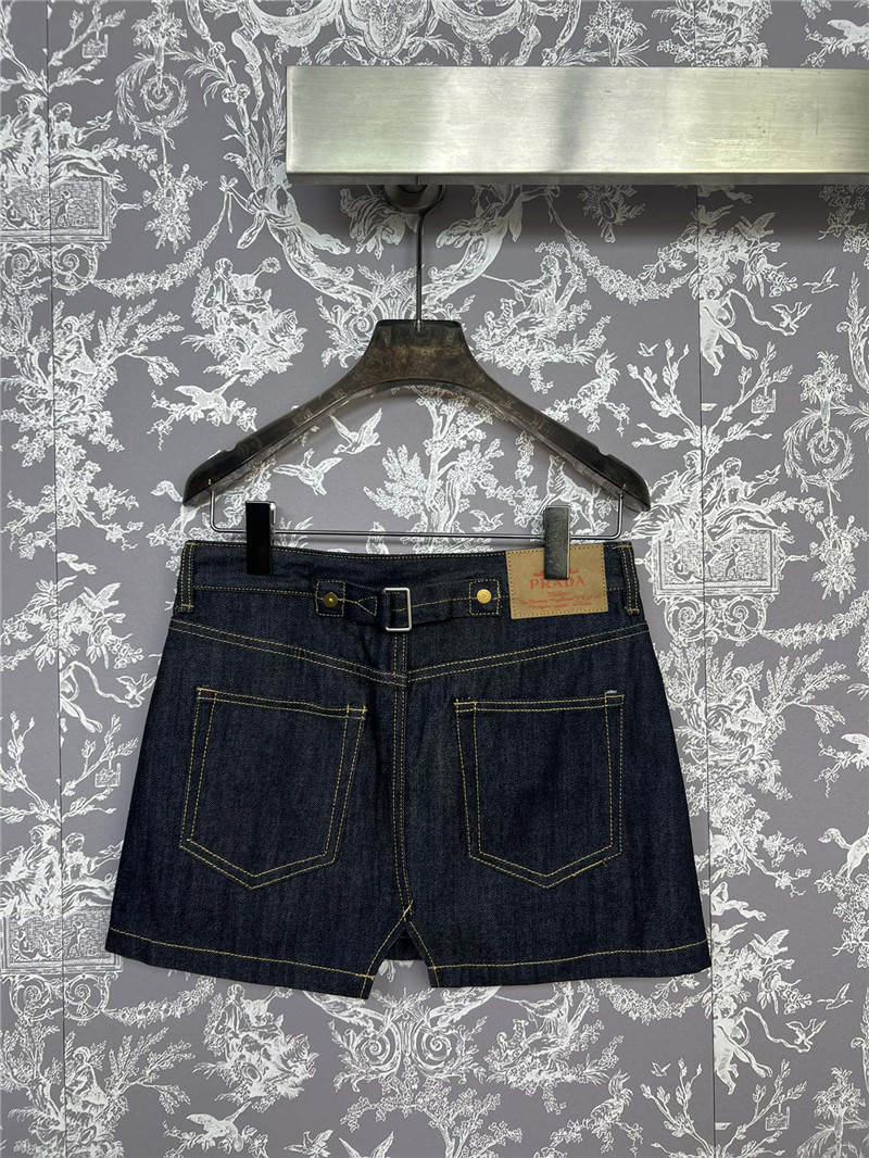 Pra*a new denim skirt replica d&g clothing