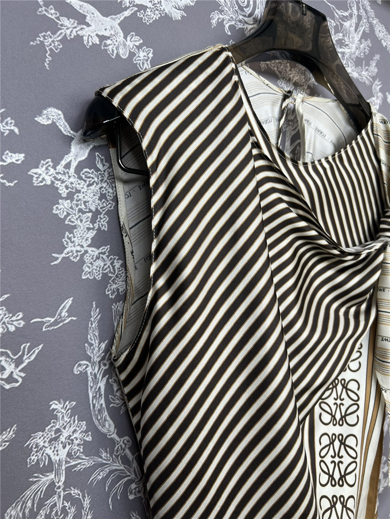 loewe new silk sleeveless top replica clothing sites