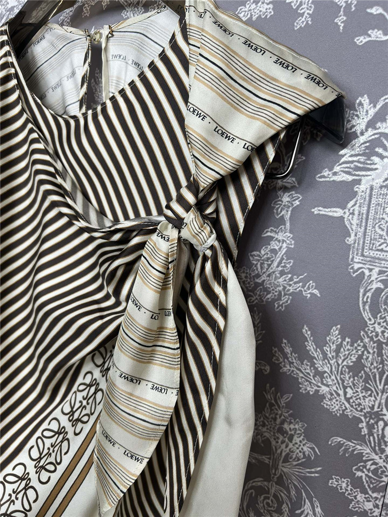 loewe new silk sleeveless top replica clothing sites