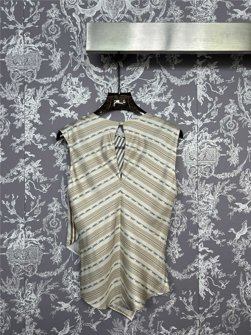 loewe new silk sleeveless top replica clothing sites