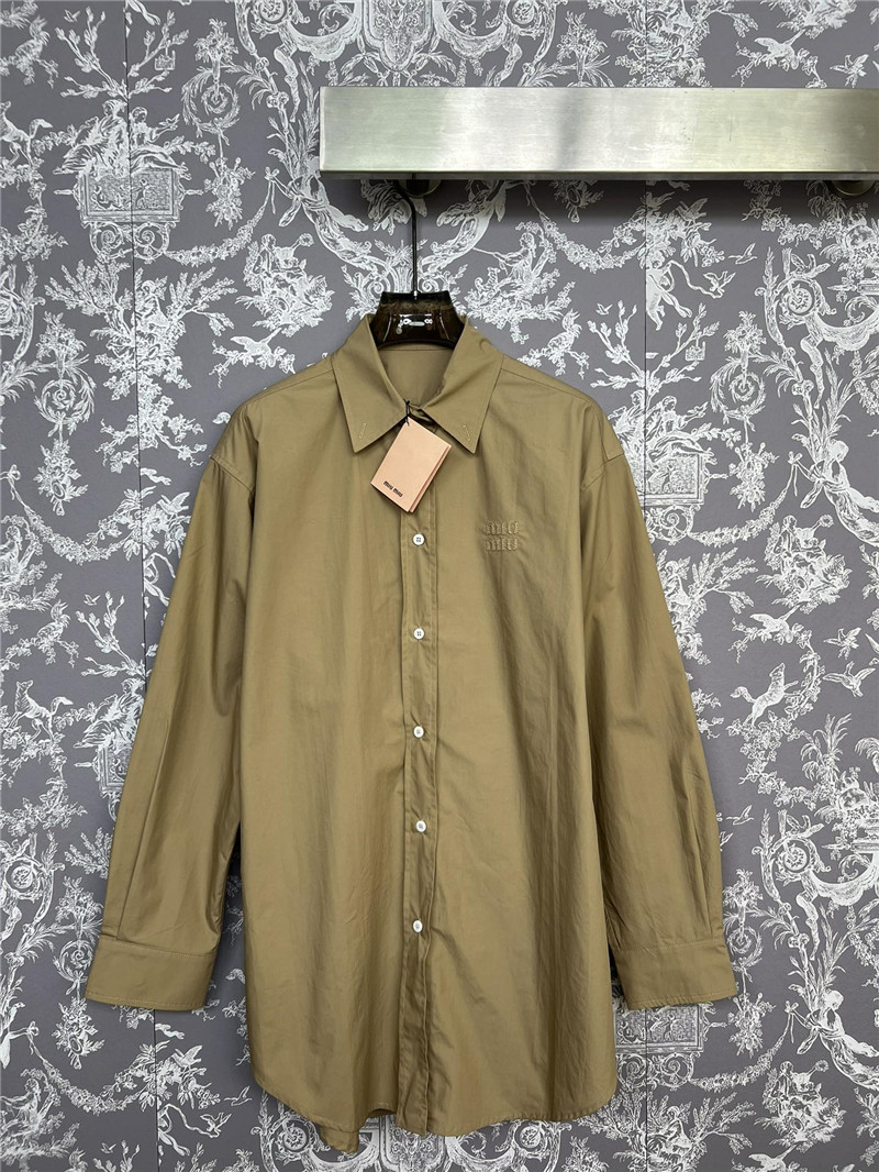 M1um1u summer new shirt replicas clothes