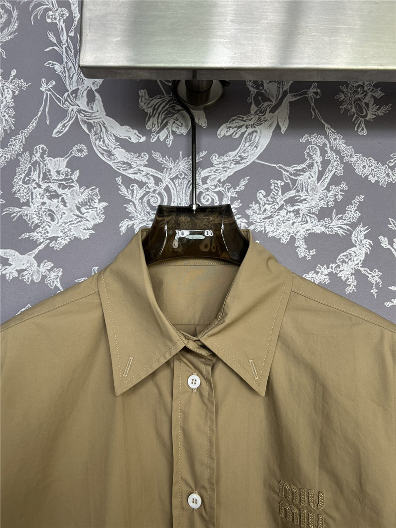 M1um1u summer new shirt replicas clothes