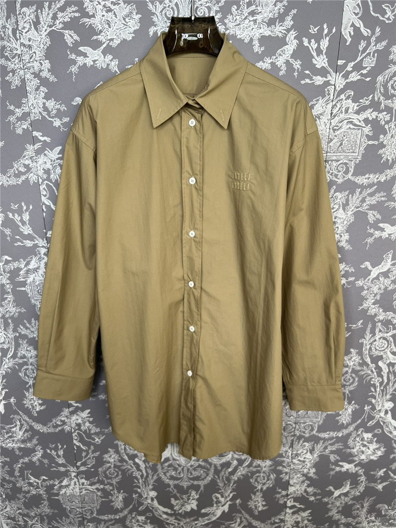 M1um1u summer new shirt replicas clothes