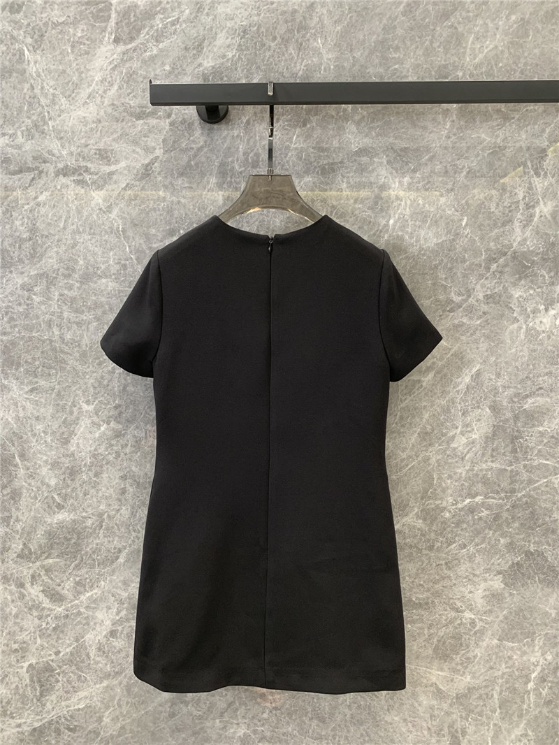 Gvc*1 crew neck short sleeve dress replica designer clothes
