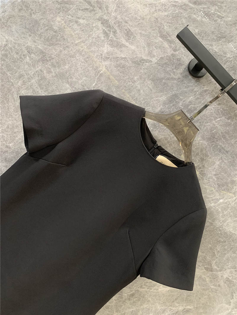 Gvc*1 crew neck short sleeve dress replica designer clothes