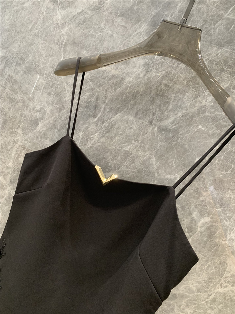 Va1e*ntin0 beaded suspender dress replica clothes