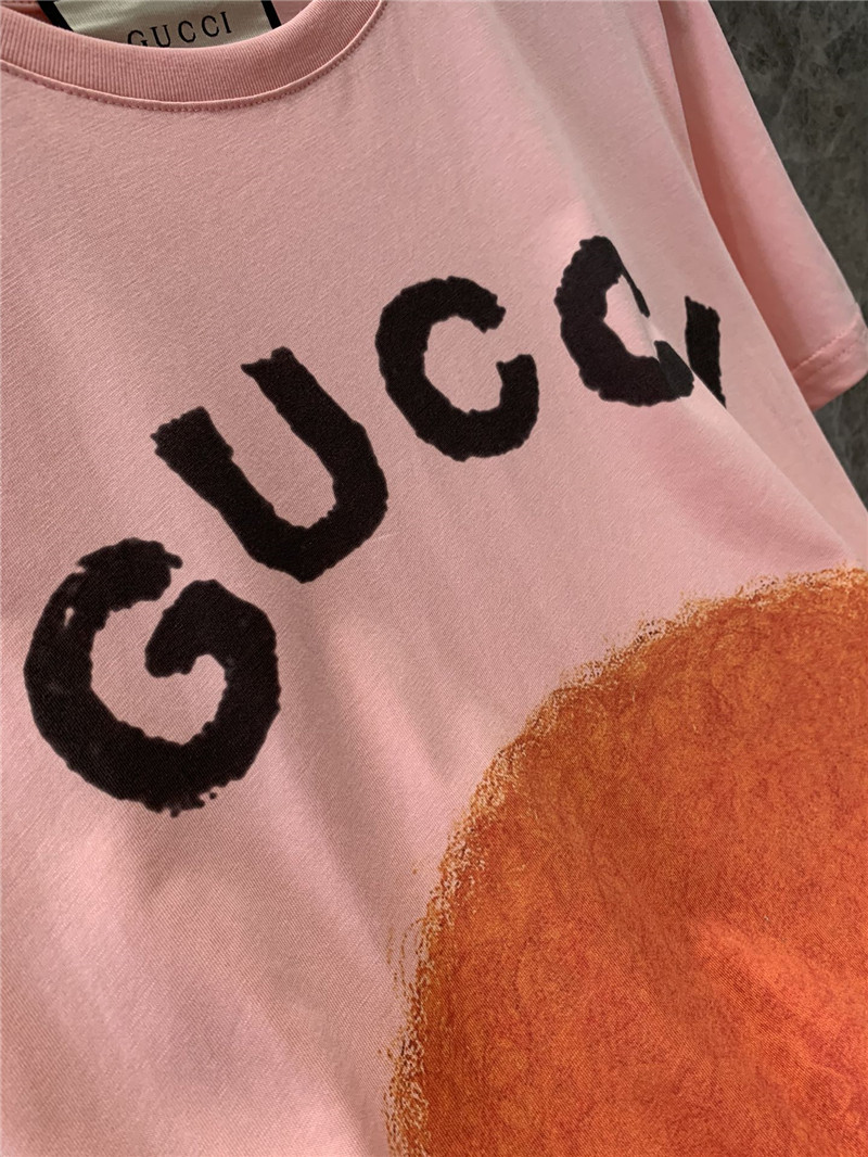 Gucci cartoon dog fun print short sleeve T-shirt replica clothing