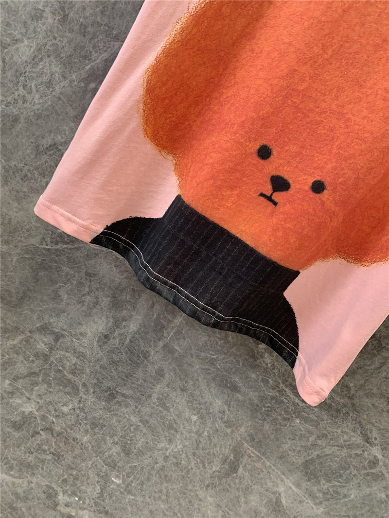 Gucci cartoon dog fun print short sleeve T-shirt replica clothing