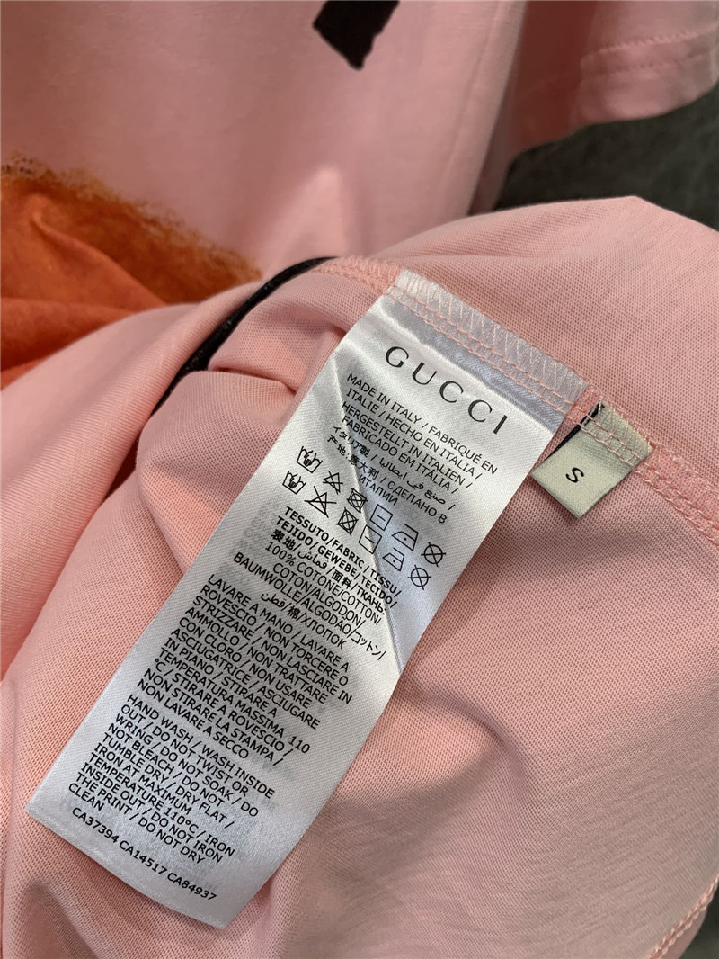 Gucci cartoon dog fun print short sleeve T-shirt replica clothing