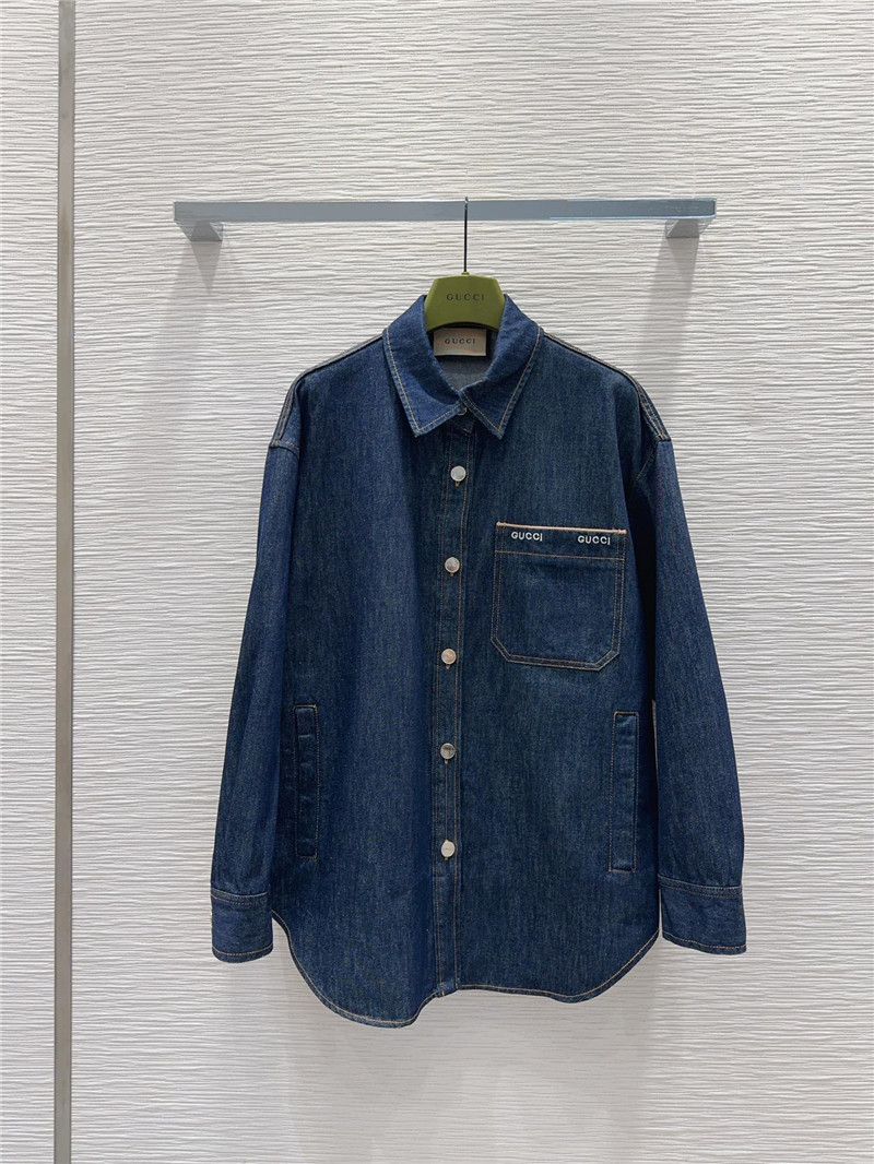 Gucci denim top replica d&g clothing