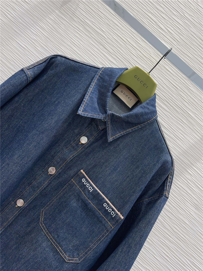 Gucci denim top replica d&g clothing