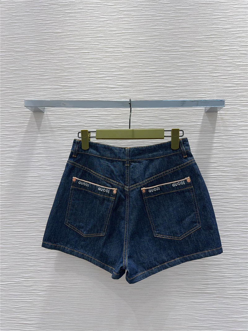 Gvc*1 denim shorts cheap replica designer clothes