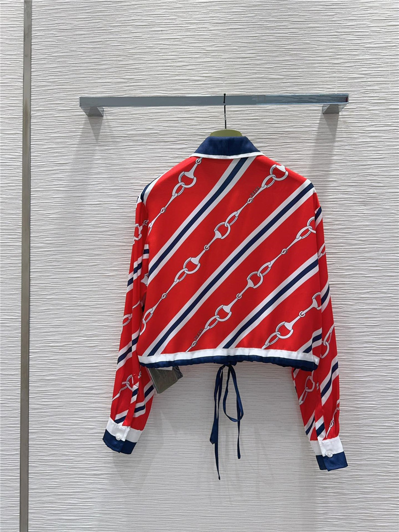 Gucci printed shirt replica designer clothes