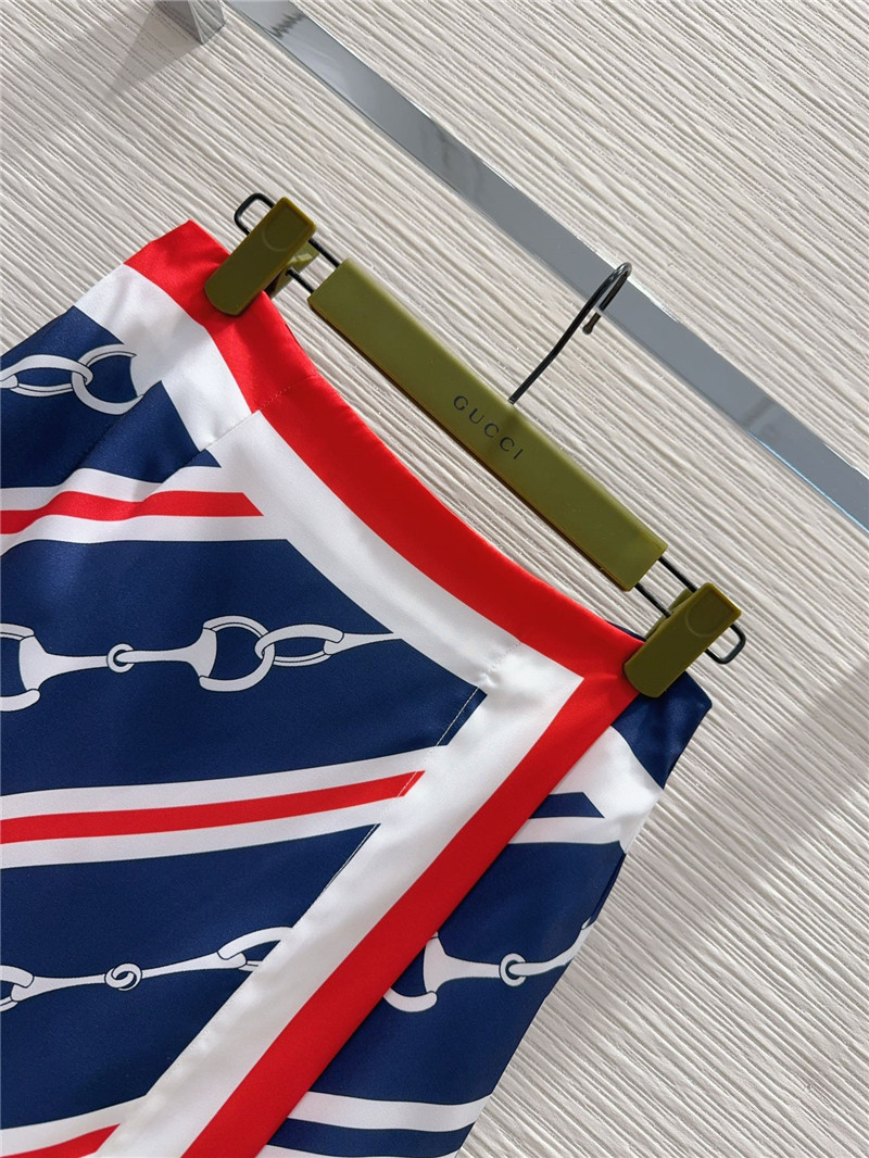 Gvc*1 printed skirt cheap replica designer clothes